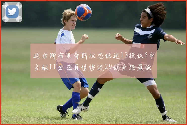 迈尔斯布里奇斯状态低迷13投仅5中贡献11分正负值惨淡29创全场最低纪录